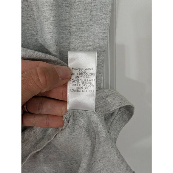 Fear of God Essentials Boxy Logo T-shirt women's medium gray street wear - Picture 6 of 6